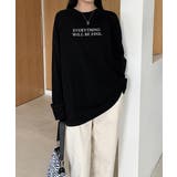 シンプル 英字ロゴ オーバーサイズtシャツ | SUNSHINE CLOSET | 詳細画像20 