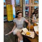 レディース ヘンリーネック 半袖トップスショート丈 | SUNSHINE CLOSET | 詳細画像12