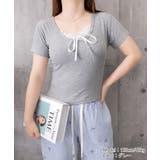レディース ヘンリーネック 半袖トップスショート丈 | SUNSHINE CLOSET | 詳細画像13