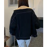 裏ファーデニムジャケットステッチブルゾン | SUNSHINE CLOSET | 詳細画像12 