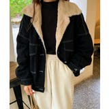 裏ファーデニムジャケットステッチブルゾン | SUNSHINE CLOSET | 詳細画像9 