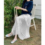 ティアードロングスカート白レーススカート | ANGELCLOSET | 詳細画像10