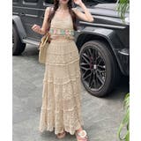 クロシェ編みセットアップ ボヘミアン夏服 | SUNSHINE CLOSET | 詳細画像3 