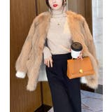 ハイネックニットトップス 長袖ニットソー | SUNSHINE CLOSET | 詳細画像4