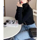 ハイネックニットトップス 長袖ニットソー | SUNSHINE CLOSET | 詳細画像5