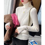 ハイネックニットトップス 長袖ニットソー | SUNSHINE CLOSET | 詳細画像6