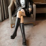 ブラック | 裏起毛 ジョッキーブーツ レディース | SUNSHINE CLOSET