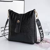 ブラック | ミニショルダーバッグ クロコ型押し 春夏 | SUNSHINE CLOSET