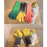 グラデーションニット手袋 スマホ対応手袋 | SUNSHINE CLOSET | 詳細画像11 