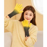 グラデーションニット手袋 スマホ対応手袋 | SUNSHINE CLOSET | 詳細画像6 