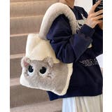 ファートートバッグ ふわふわ 猫柄鞄秋冬 | SUNSHINE CLOSET | 詳細画像2 