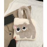 ファートートバッグ ふわふわ 猫柄鞄秋冬 | SUNSHINE CLOSET | 詳細画像25 