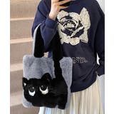 ファートートバッグ ふわふわ 猫柄鞄秋冬 | SUNSHINE CLOSET | 詳細画像7 