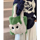 ファートートバッグ ふわふわ 猫柄鞄秋冬 | SUNSHINE CLOSET | 詳細画像9 
