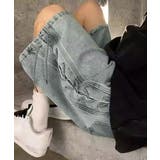 韓国風男女兼用ハーフパンツストリート ワイド短パン ルーズデニムショーツ膝丈Y2… | SUNSHINE CLOSET | 詳細画像9 