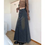 フリンジデニムスカートマーメイドスカート | SUNSHINE CLOSET | 詳細画像5