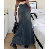 フリンジデニムスカートマーメイドスカート | SUNSHINE CLOSET | 詳細画像6