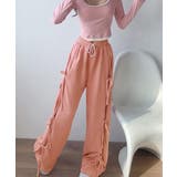 スウェットパンツサイドリボンワイドパンツ | SUNSHINE CLOSET | 詳細画像7