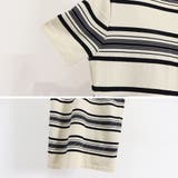 ワンピース ボーダー柄ニットワンピース | SUNSHINE CLOSET | 詳細画像4