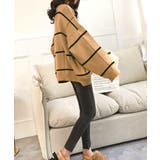 ニットカーディガン BIGチェック柄秋冬 | SUNSHINE CLOSET | 詳細画像11 