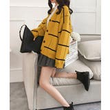 ニットカーディガン BIGチェック柄秋冬 | SUNSHINE CLOSET | 詳細画像14 