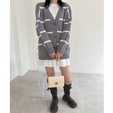 ニットカーディガン BIGチェック柄秋冬 | SUNSHINE CLOSET | 詳細画像19 