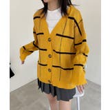 ニットカーディガン BIGチェック柄秋冬 | SUNSHINE CLOSET | 詳細画像26 