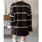 ニットカーディガン BIGチェック柄秋冬 | SUNSHINE CLOSET | 詳細画像35 