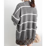 ニットカーディガン BIGチェック柄秋冬 | SUNSHINE CLOSET | 詳細画像48 