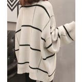 ニットカーディガン BIGチェック柄秋冬 | SUNSHINE CLOSET | 詳細画像6 