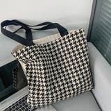 千鳥格子トートバッグ レディース 大容量 | SUNSHINE CLOSET | 詳細画像11 