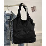 蝶モチーフトートバッグ大容量肩掛けバッグ | SUNSHINE CLOSET | 詳細画像11 