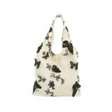 蝶モチーフトートバッグ大容量肩掛けバッグ | SUNSHINE CLOSET | 詳細画像18 