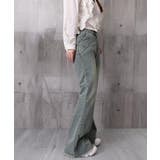 ベルボトムジーンズ レディース ヴィンテージ風ロングパンツ着やせ | SUNSHINE CLOSET | 詳細画像21 