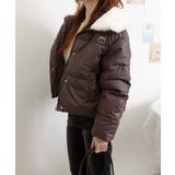 ボア襟エコダウンジャケット 中綿ブルゾン | SUNSHINE CLOSET | 詳細画像16 