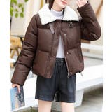 ボア襟エコダウンジャケット 中綿ブルゾン | SUNSHINE CLOSET | 詳細画像2 