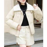 ボア襟エコダウンジャケット 中綿ブルゾン | SUNSHINE CLOSET | 詳細画像8 