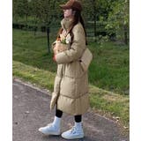 フェイクダウンコート 中綿 ロングコート | SUNSHINE CLOSET | 詳細画像12 