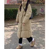 フェイクダウンコート 中綿 ロングコート | SUNSHINE CLOSET | 詳細画像8 