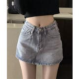 デニムスカパン キュロットスカート韓国風 | ANGELCLOSET | 詳細画像12