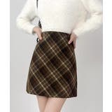 レトロチェック柄ミニスカートハイウエスト | SUNSHINE CLOSET | 詳細画像7 