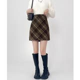 レトロチェック柄ミニスカートハイウエスト | SUNSHINE CLOSET | 詳細画像8 