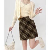 レトロチェック柄ミニスカートハイウエスト | SUNSHINE CLOSET | 詳細画像9 