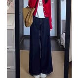 ワイドデニムパンツ 裏起毛 レディース冬 | SUNSHINE CLOSET | 詳細画像3