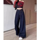 ワイドデニムパンツ 裏起毛 レディース冬 | SUNSHINE CLOSET | 詳細画像8