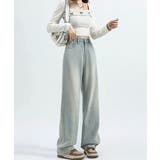 ラインストーン デニムパンツ レディース | SUNSHINE CLOSET | 詳細画像3 