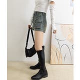 ラップスカート風デニムショートパンツ春夏 | SUNSHINE CLOSET | 詳細画像21 