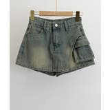 ラップスカート風デニムショートパンツ春夏 | SUNSHINE CLOSET | 詳細画像23 