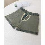 ラップスカート風デニムショートパンツ春夏 | SUNSHINE CLOSET | 詳細画像25 