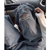 ダメージデニムパンツ ワイドレッグデニム | SUNSHINE CLOSET | 詳細画像11 